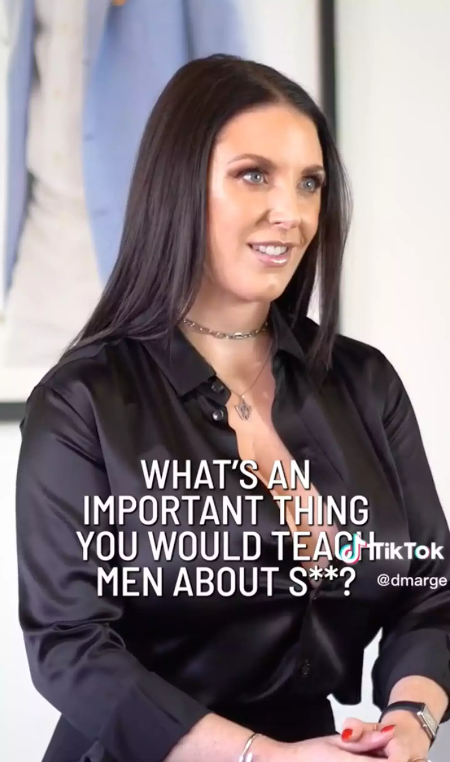 Angela White shared some advice for men in the bedroom.