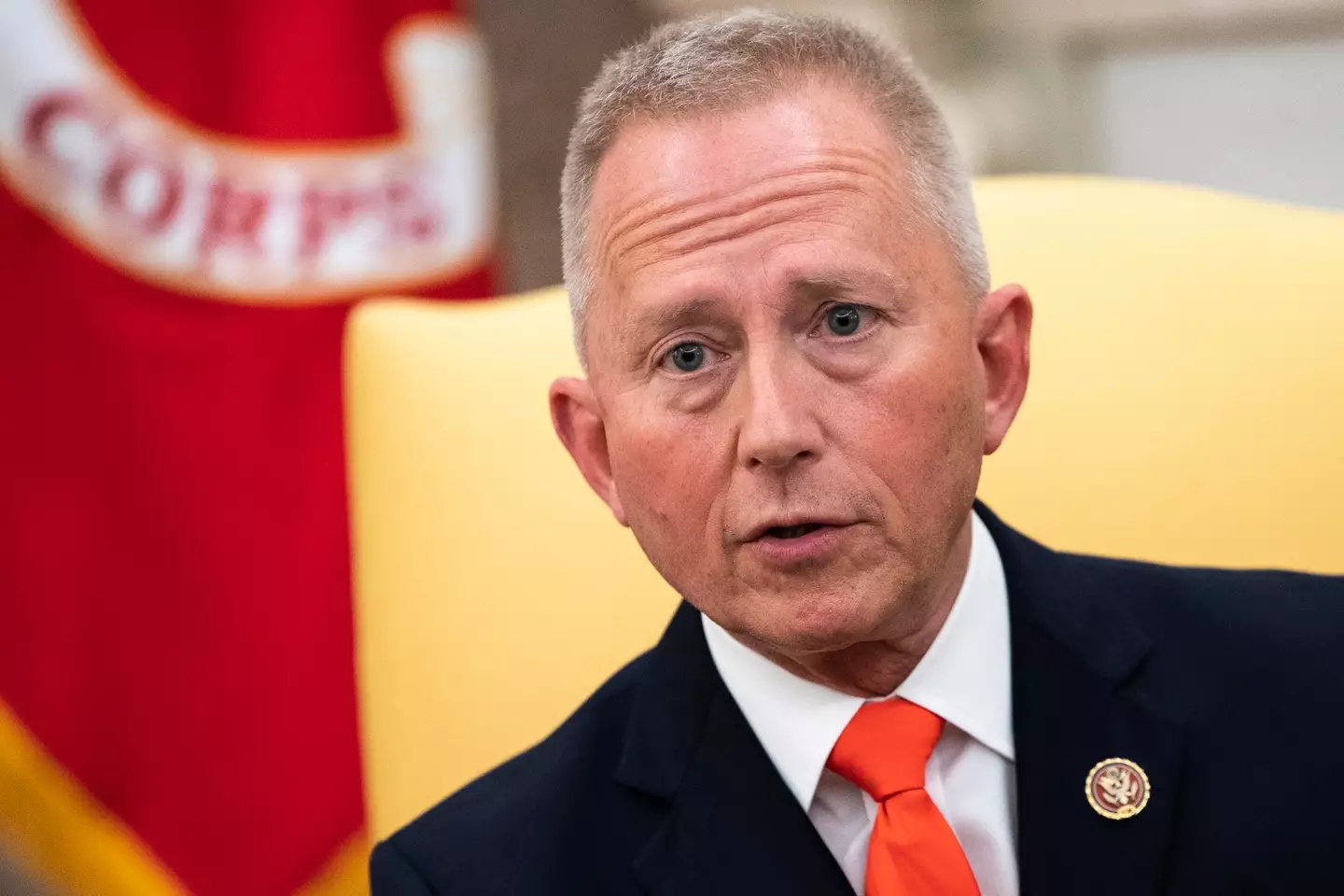 Jeff Van Drew made the outlandish claims to Fox News (Drew Angerer/Getty Images)