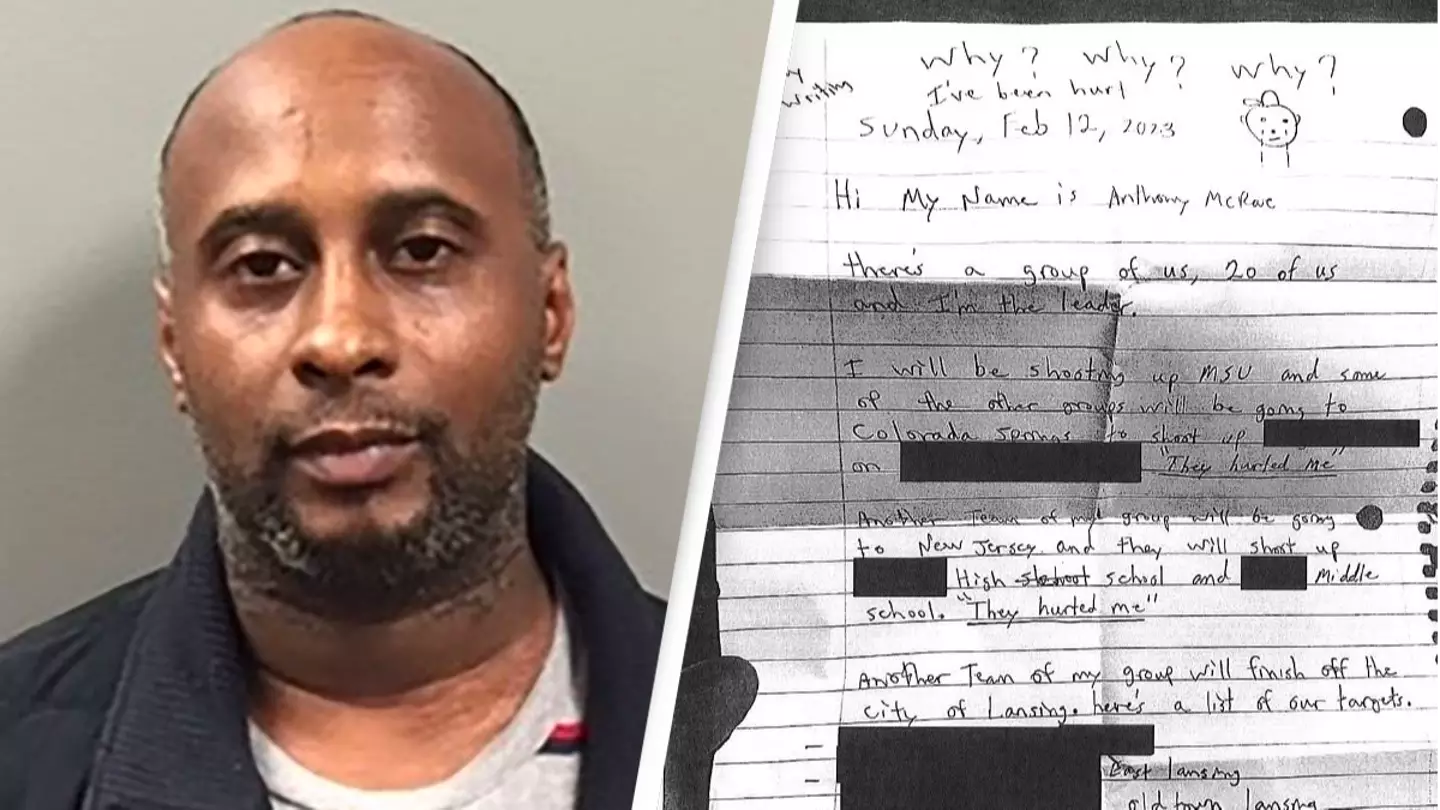 Chilling handwritten note left by Michigan University shooter's body released by police