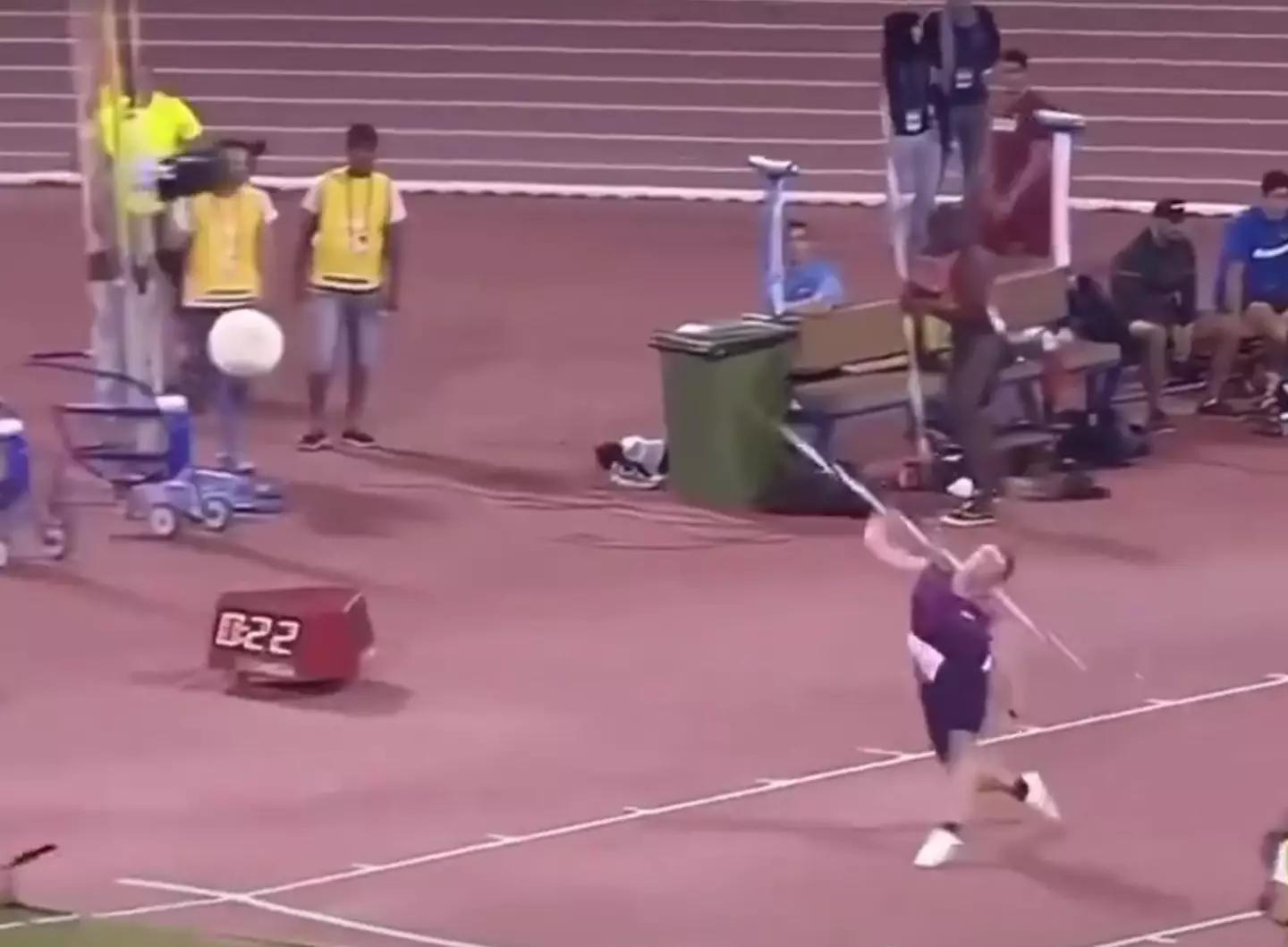 Thomas Röhler launched the javelin 93.90 meters back in 2017. (YouTube/Wanda Diamond League)