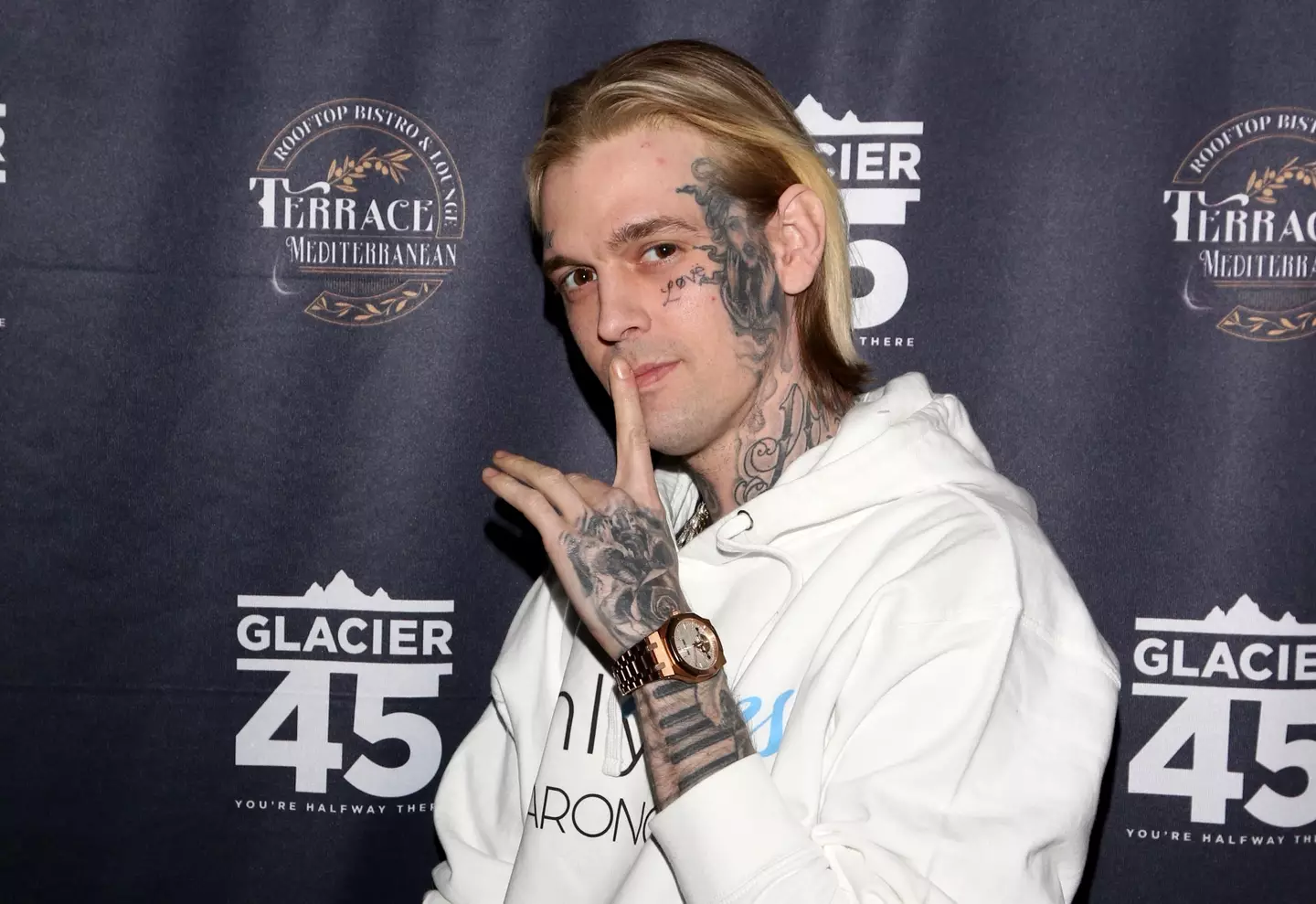 Aaron Carter died in 2022. (Gabe Ginsberg/Getty Images)