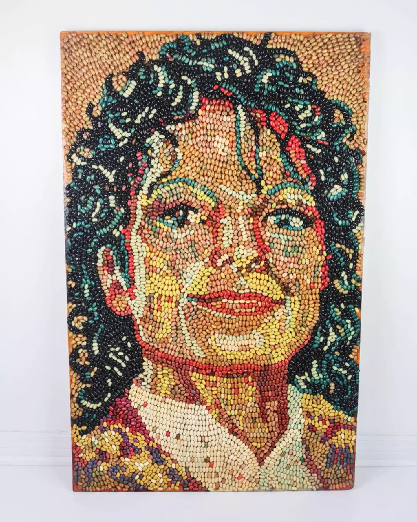 Legate didn't realise it was Michael Jackson until he took the artwork home.