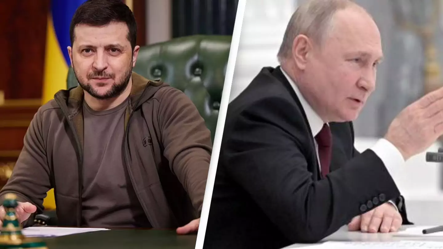 Zelenskyy Tells Putin 'It's Time To Talk'