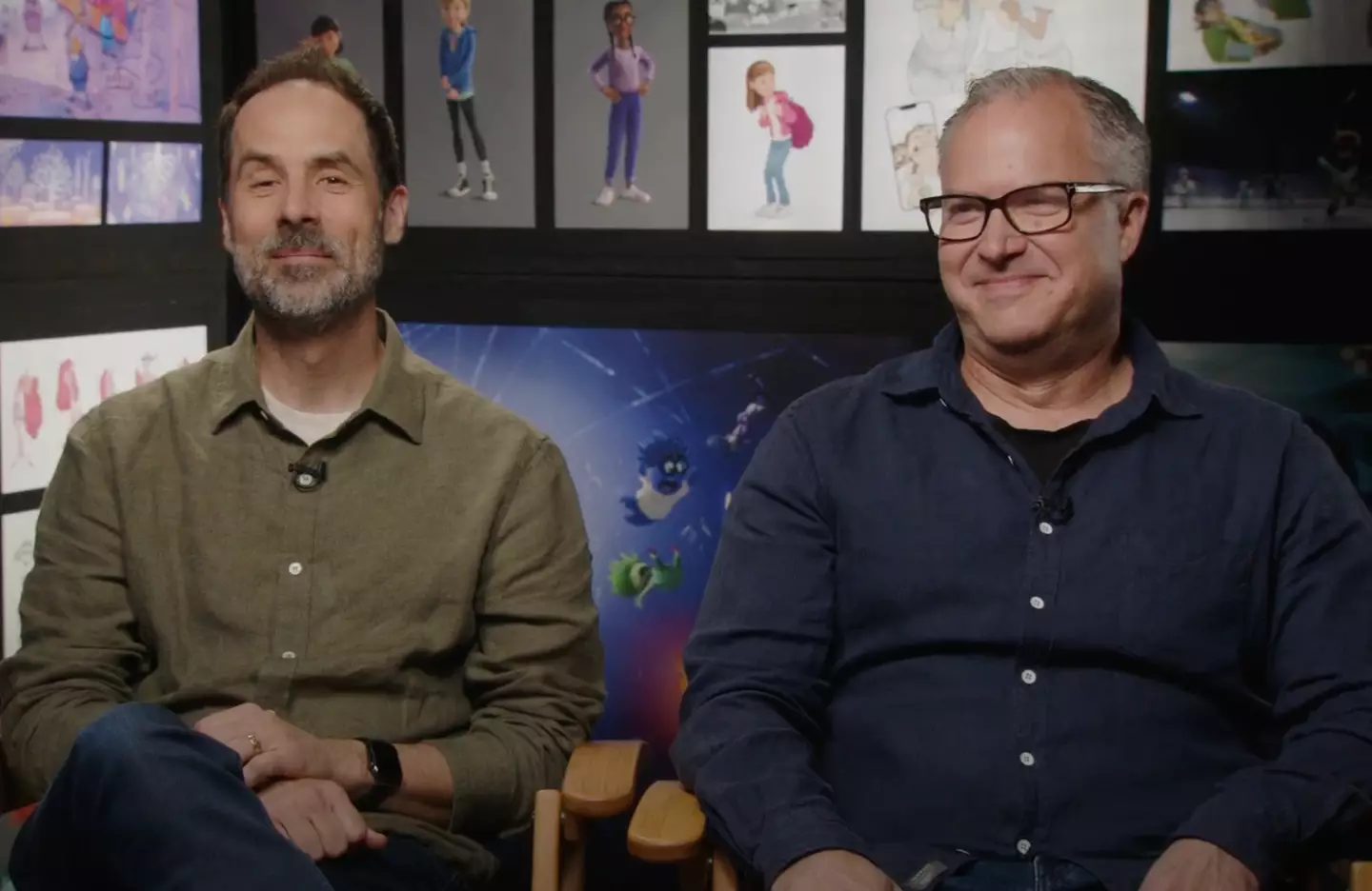 Kelsey Mann (L) and Mark Neilsen (R) spoke to UNILAD about Inside Out 2. (Supplied)