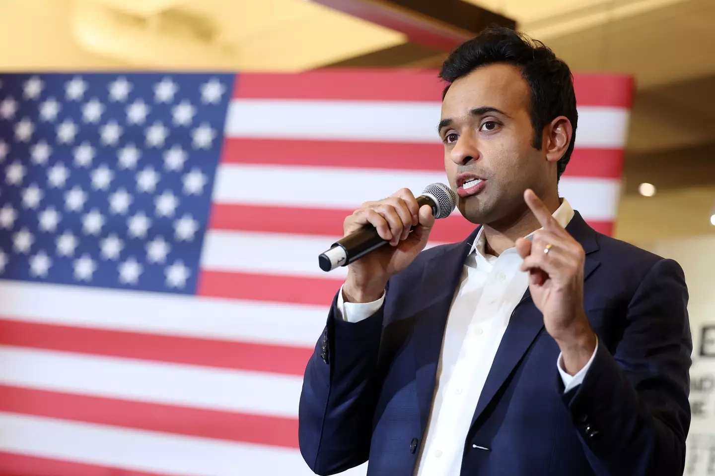 Vivek Ramaswamy also endorsed Trump throughout his 2024 presidential campaign (Kevin Dietsch/Getty Images)