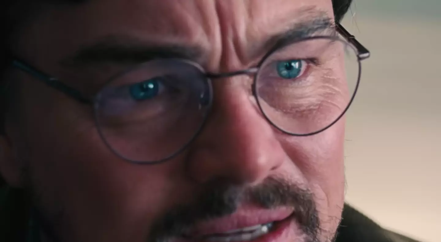 Leo improvised his final line.