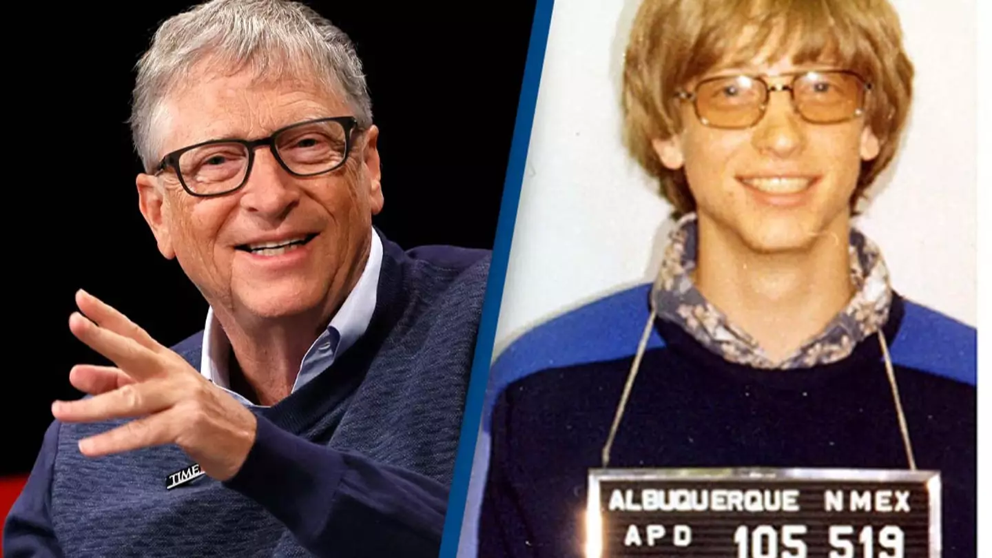 People are finding out Bill Gates' mugshot was used by Microsoft users and they didn't even know it