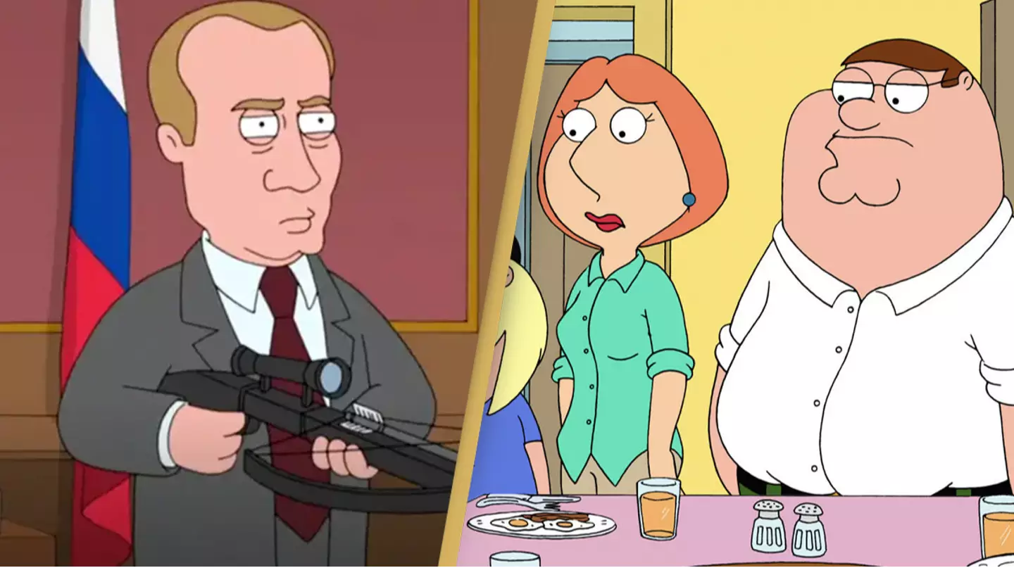 Family Guy Takes Simpsons' Crown As Fans Claim It Predicted 'Putin's Ukraine Strategy'