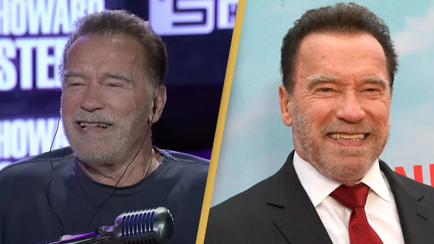 Arnold Schwarzenegger reveals why he doesn't like to look in the mirror anymore