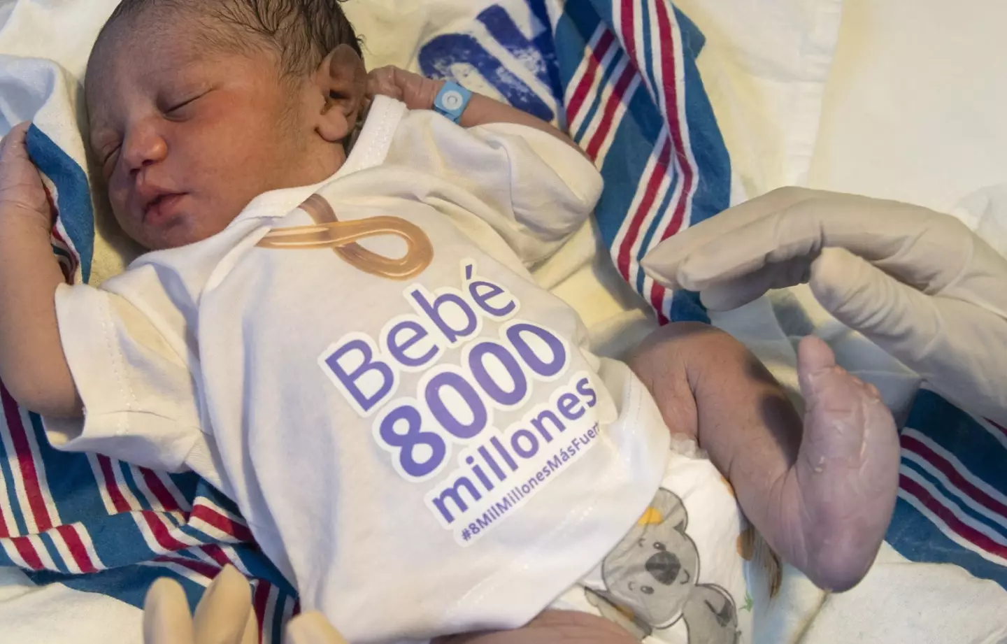 Planet earth’s eight billionth baby was born in the Dominican Republic and named Damian.