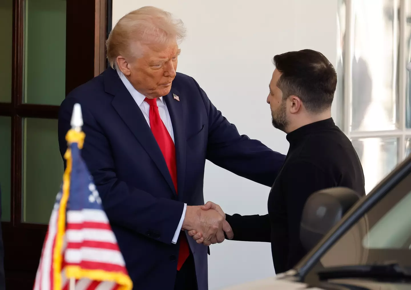 Zelenskyy has stressed how much Ukraine wants 'peace' (Chip Somodevilla/Getty Images)