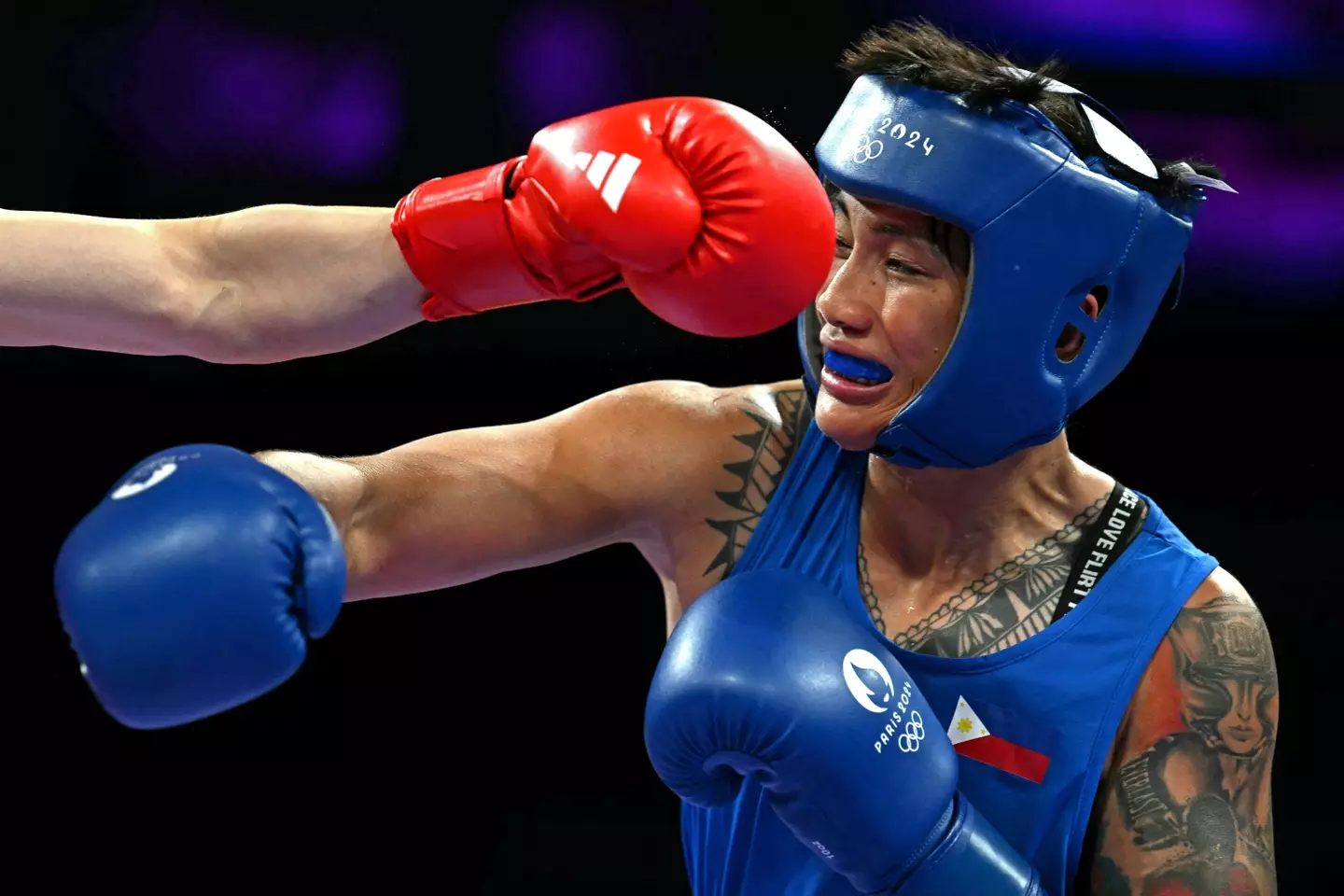 Hergie Bacyadan is the first publicly out transgender man to compete in any Olympic Games. (MOHD RASFAN/AFP via Getty Images)