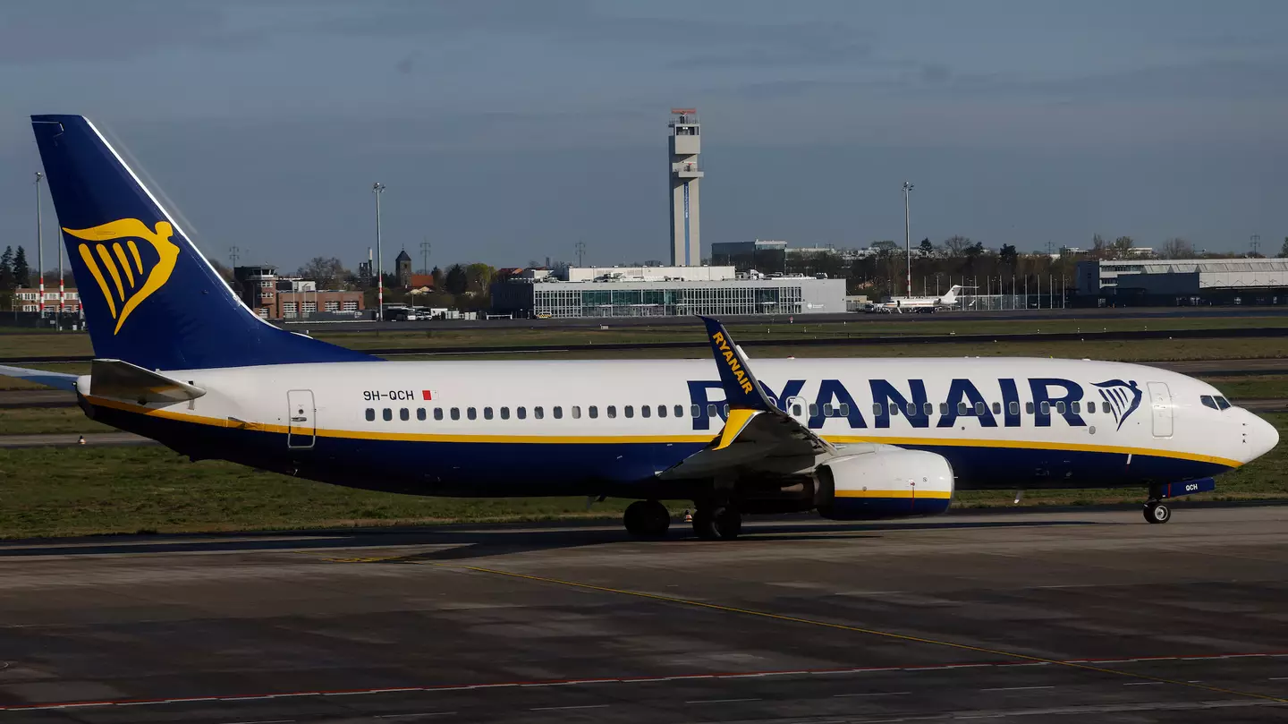 Daniel was flying with Ryanair (DAVID GANNON/AFP via Getty Images)
