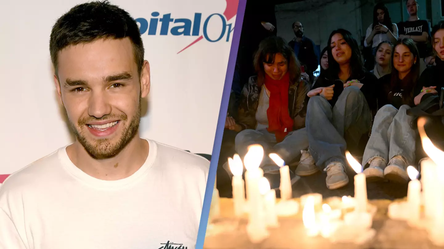 Heartbroken One Direction fans gather outside hotel to pay tribute where Liam Payne was found dead