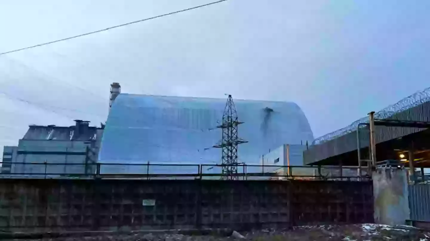 Ukrainian President Volodymyr Zelensky has confirmed 'significant' damage to the Chernobyl power plant (Twitter/@ZelenskyyUa)