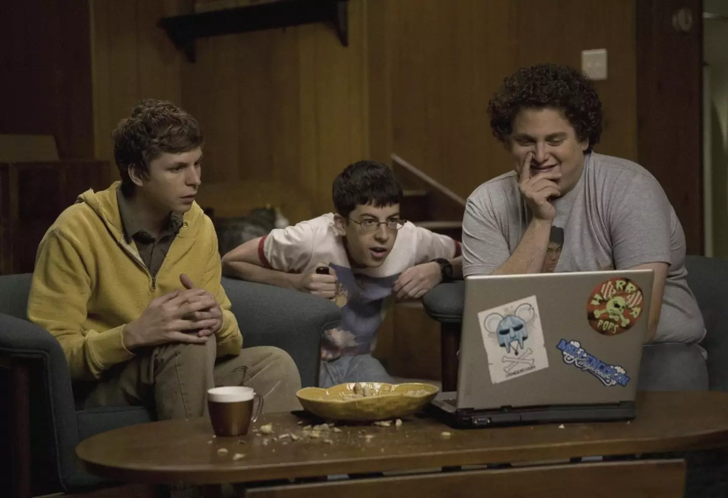 Christopher Mintz-Plasse admitted he'd never 'even kissed a girl at the time'.