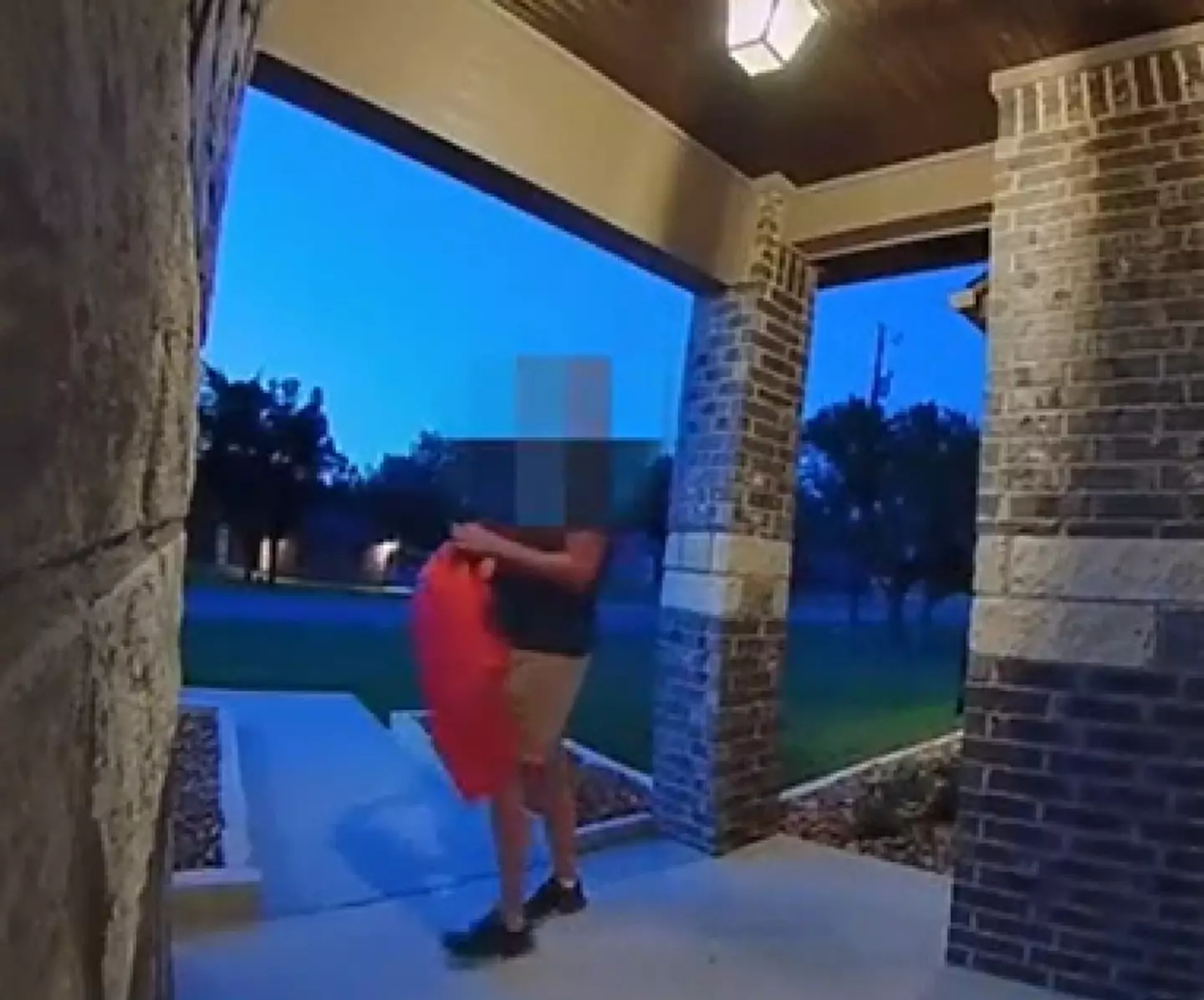 After delivering the pizza he said 'f**k you' as he didn't think the tip had been enough.