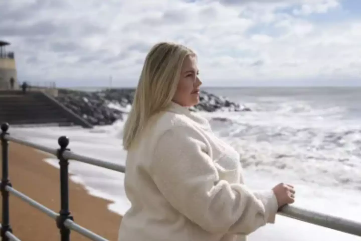 Megan was engaged to be married to a man she believed to be called Bertie Underwood (Channel 4)