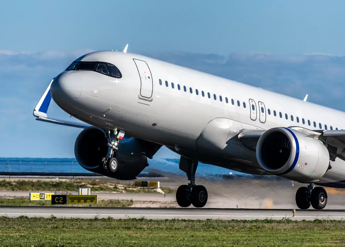 A body has been discovered in the landing gear compartment of a plane that landed in Hawaii (Getty stock)