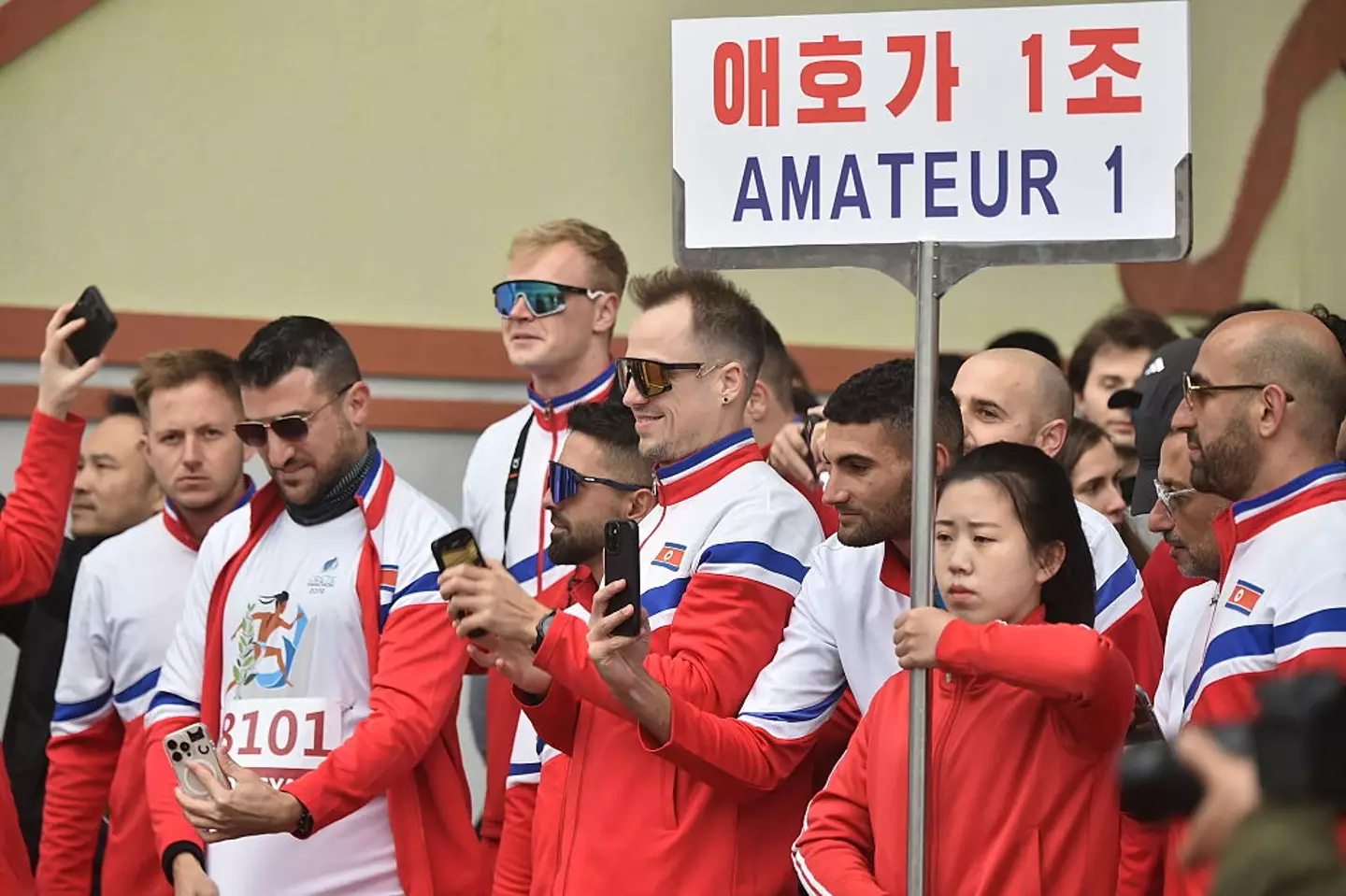 Amateur athletes can travel to North Korea to take part in sports events (KIM WON JIN/AFP via Getty Images)