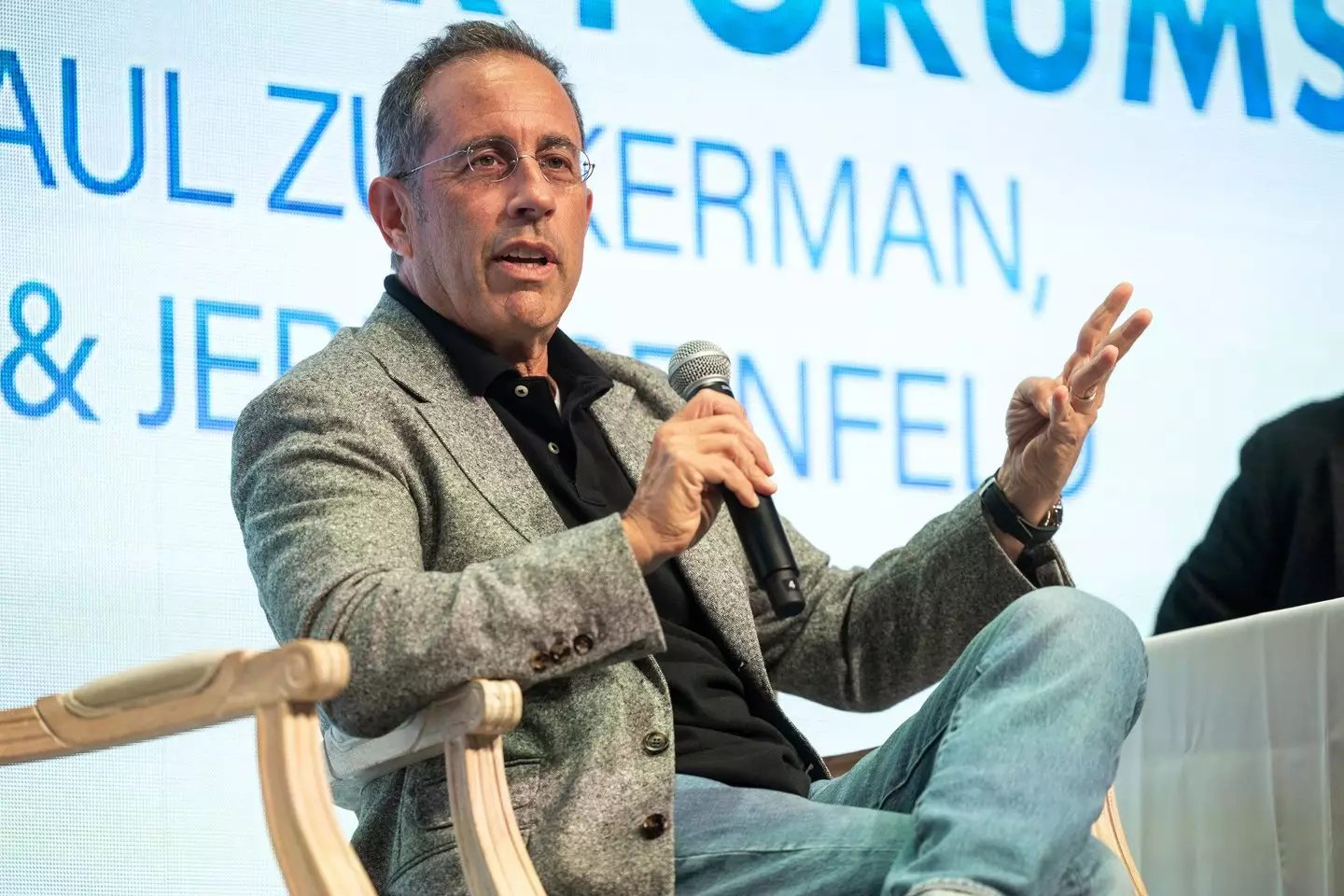 Jerry Seinfeld has spoken out in defence of Fallon.