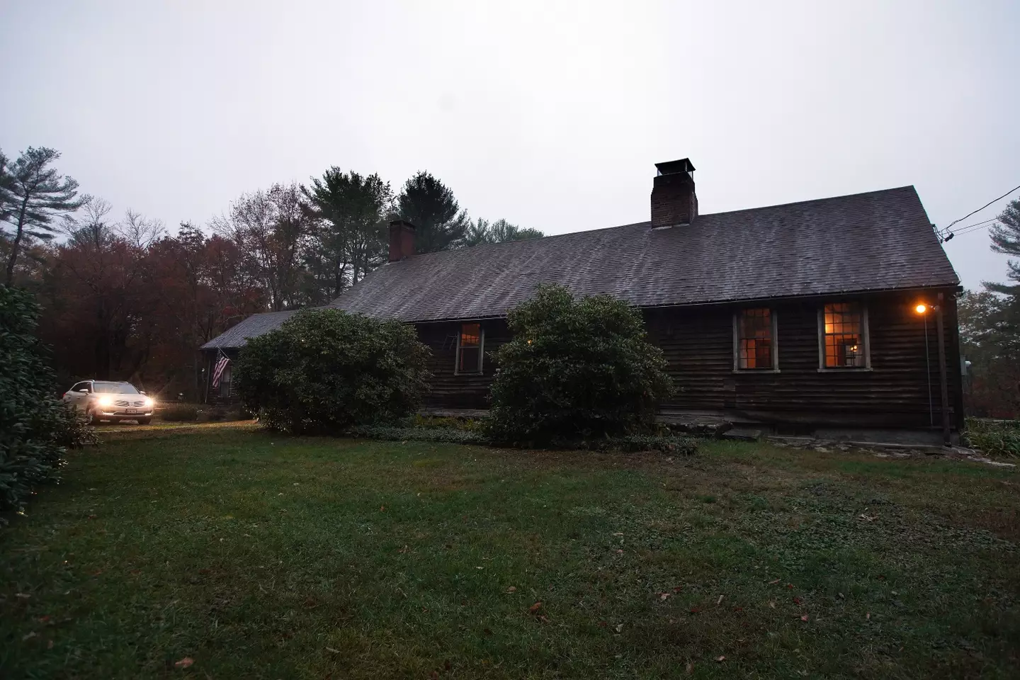The Conjuring house is located in Harrisville, Rhode Island (Boston Globe / Contributor)