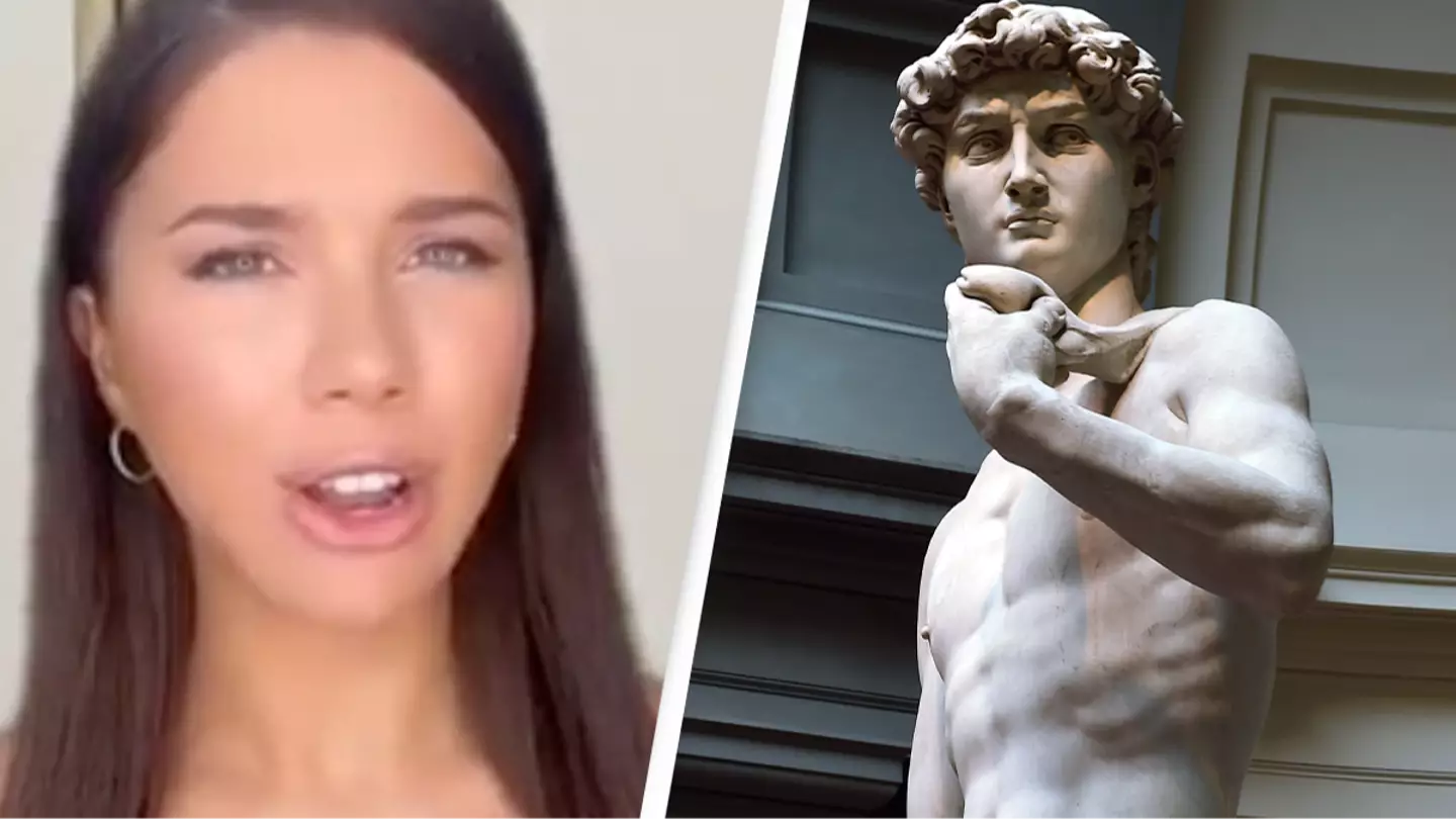 Woman shares mind-blowing discovery on why all Greek statues have very small penises
