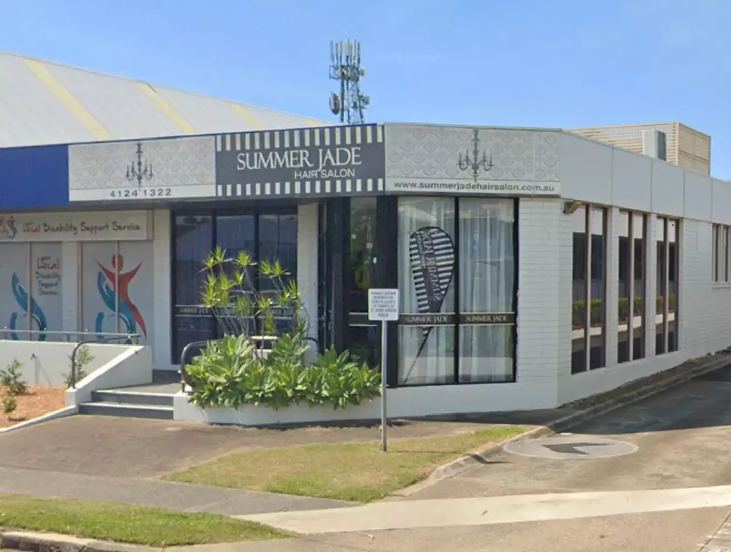 The salon said they lost 'high paying client' due to Jorja. Credit:Google Street View