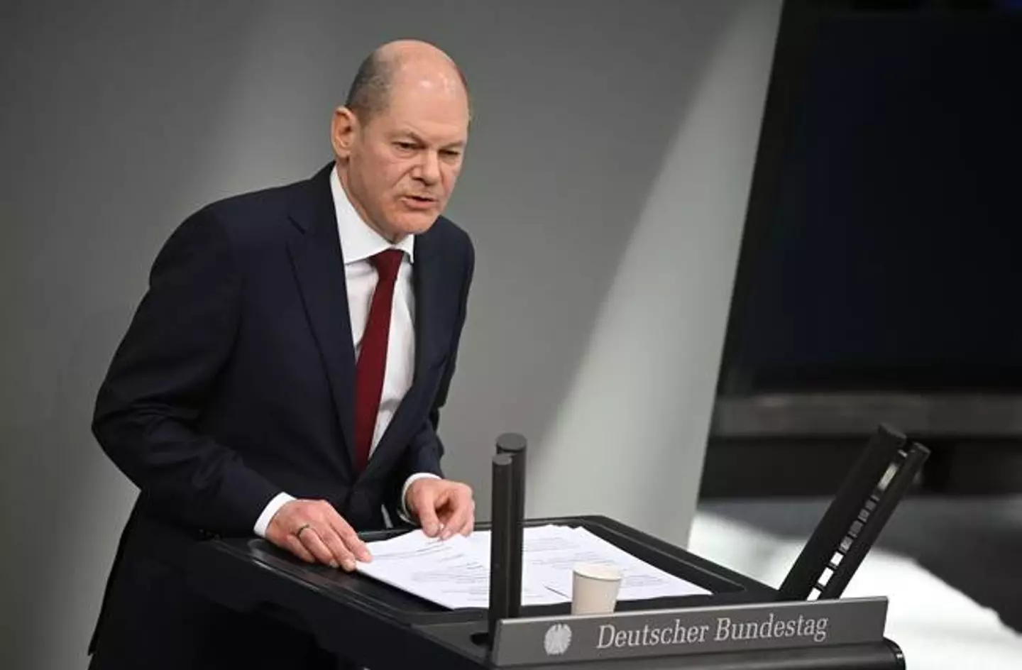 German Chancellor Olaf Scholz.