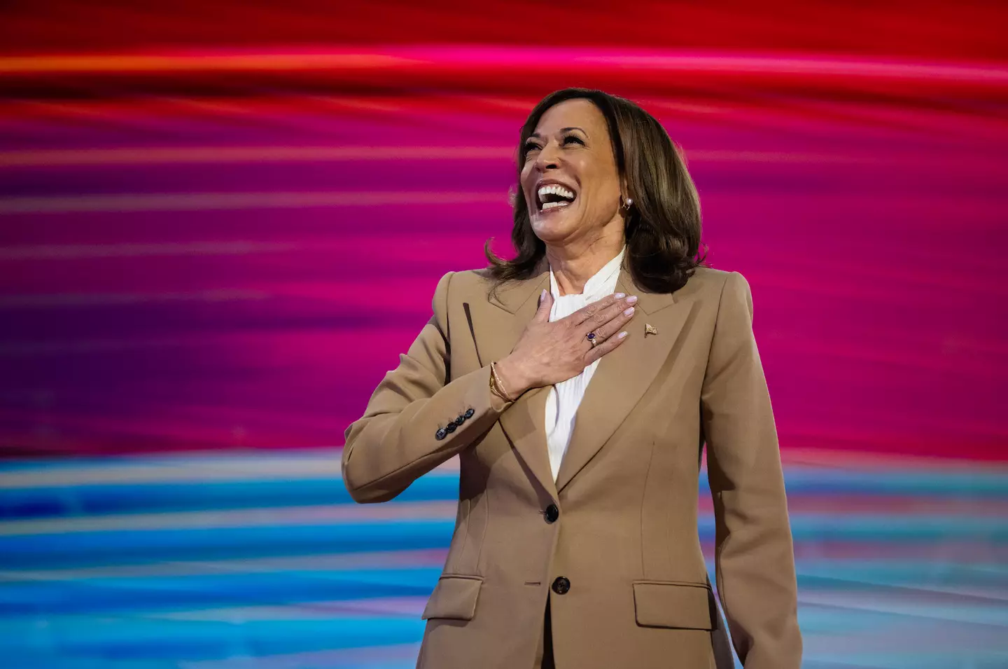 The Harris campaign has been regularly playing 'Freedom' over the summer. (Tom Williams/CQ-Roll Call, Inc via Getty Images)