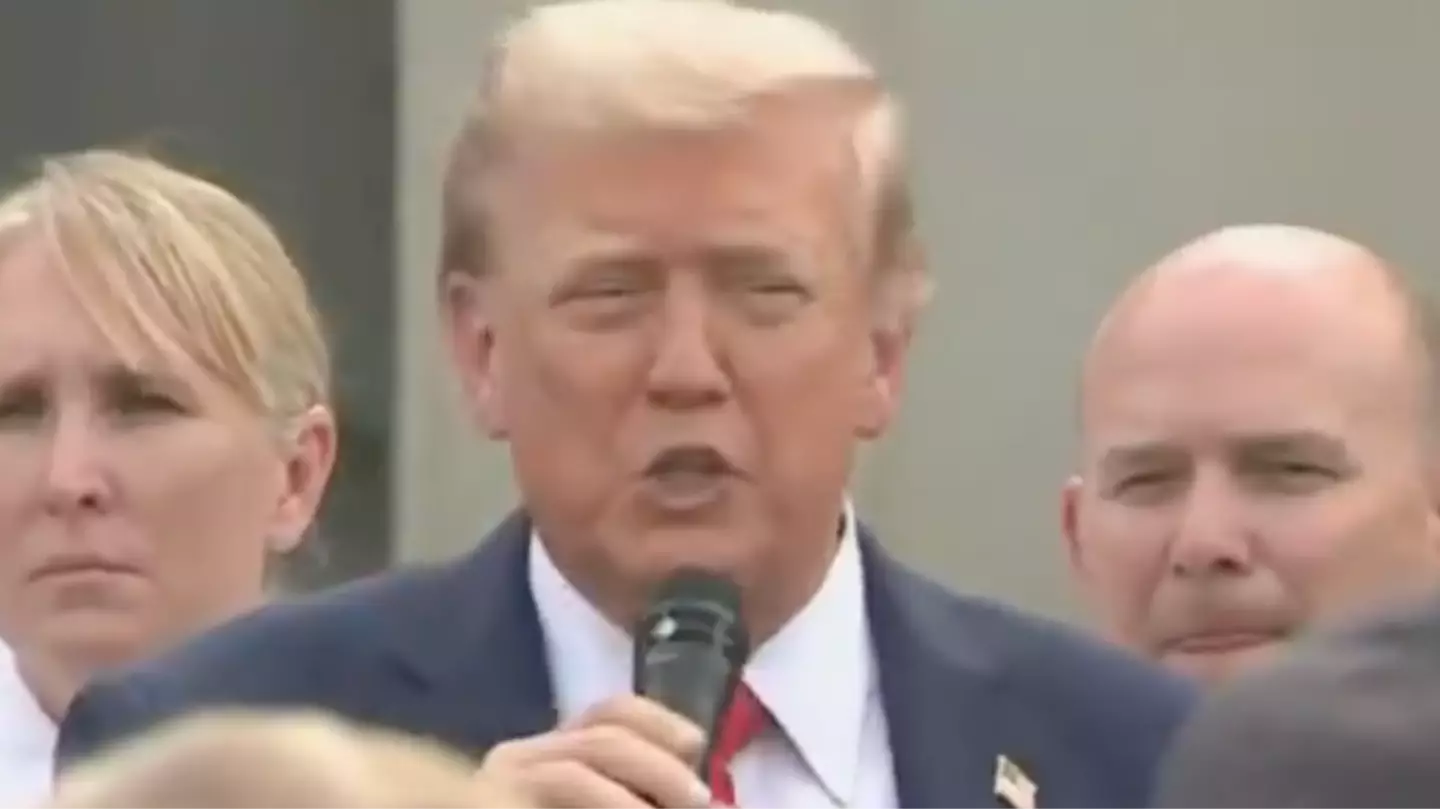 Bizarre Trump speech about grass has everyone thinking he's 'completely lost his mind'