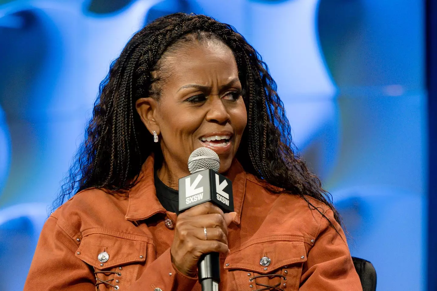 Michelle Obama has revealed she used to 'spank' her children (Marcus Ingram/Getty Images)