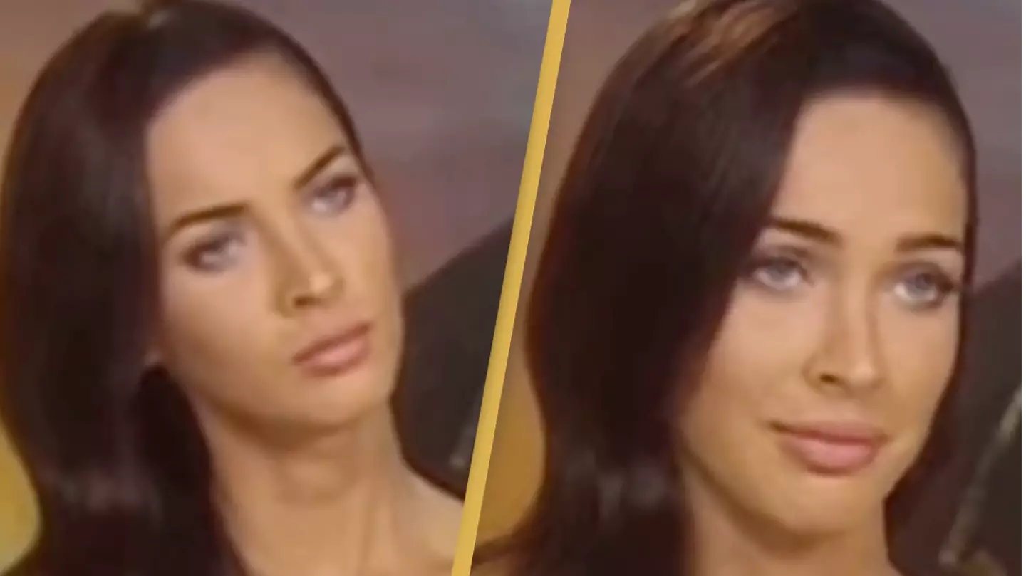 Megan Fox asked by interviewer for a kiss in extremely awkward interaction