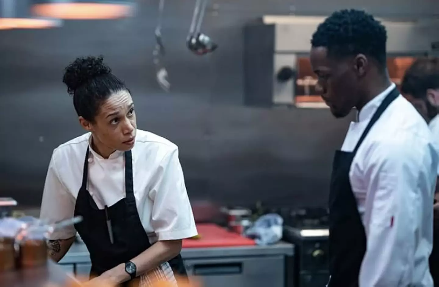 Vinette Robinson takes center stage in Boiling Point, the TV series (BBC)