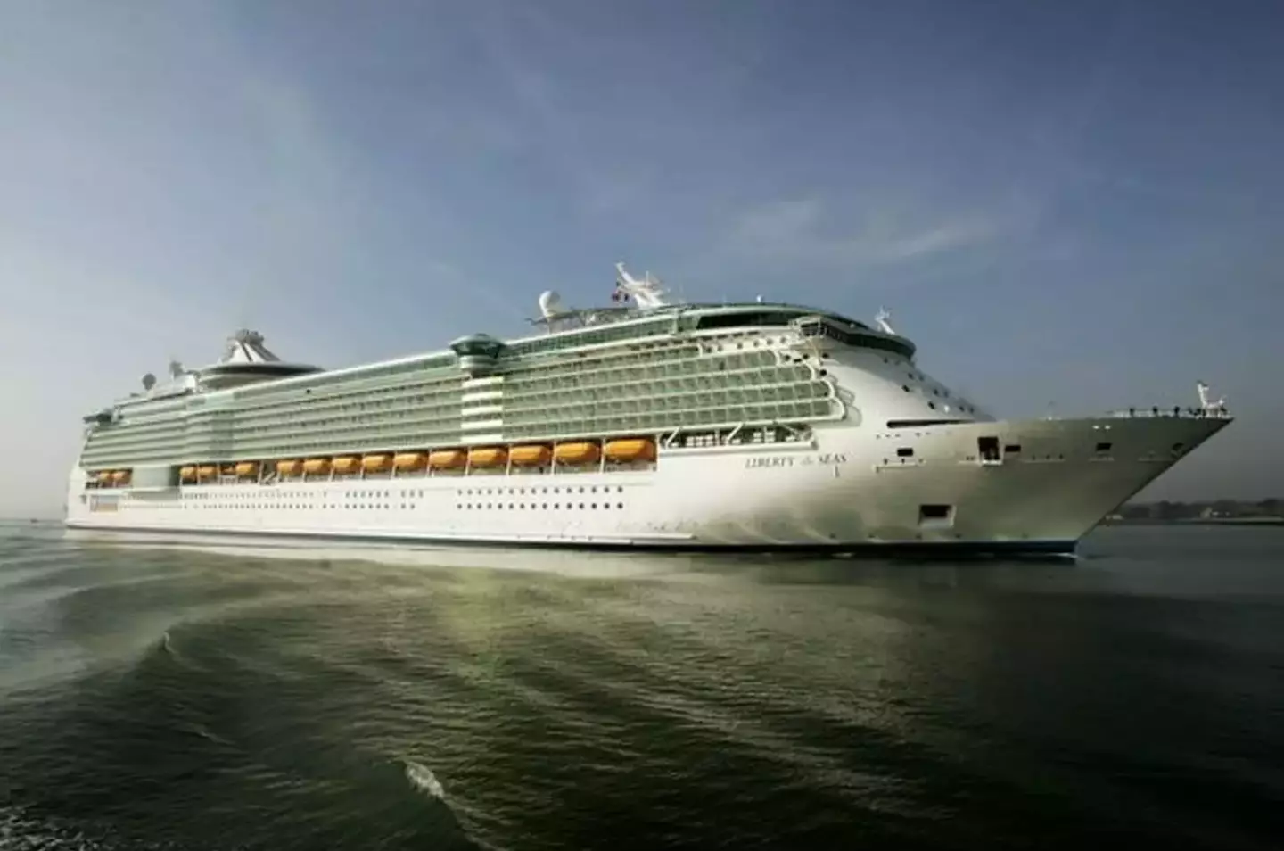 The cruise company has denied serving the 20-year-old alcohol after other passengers claimed he was 'pretty drunk' when the incident occurred.