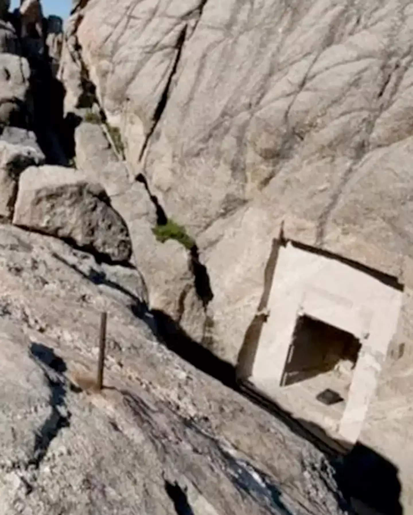 The sculptor behind Mount Rushmore had big plans for the secret passageway.