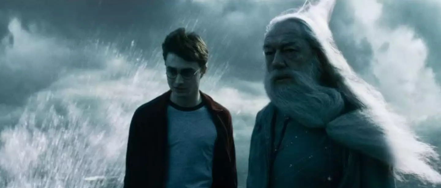 Dumbledore was thrown off the highest tower of Hogwarts in the Half-Blooded Prince.