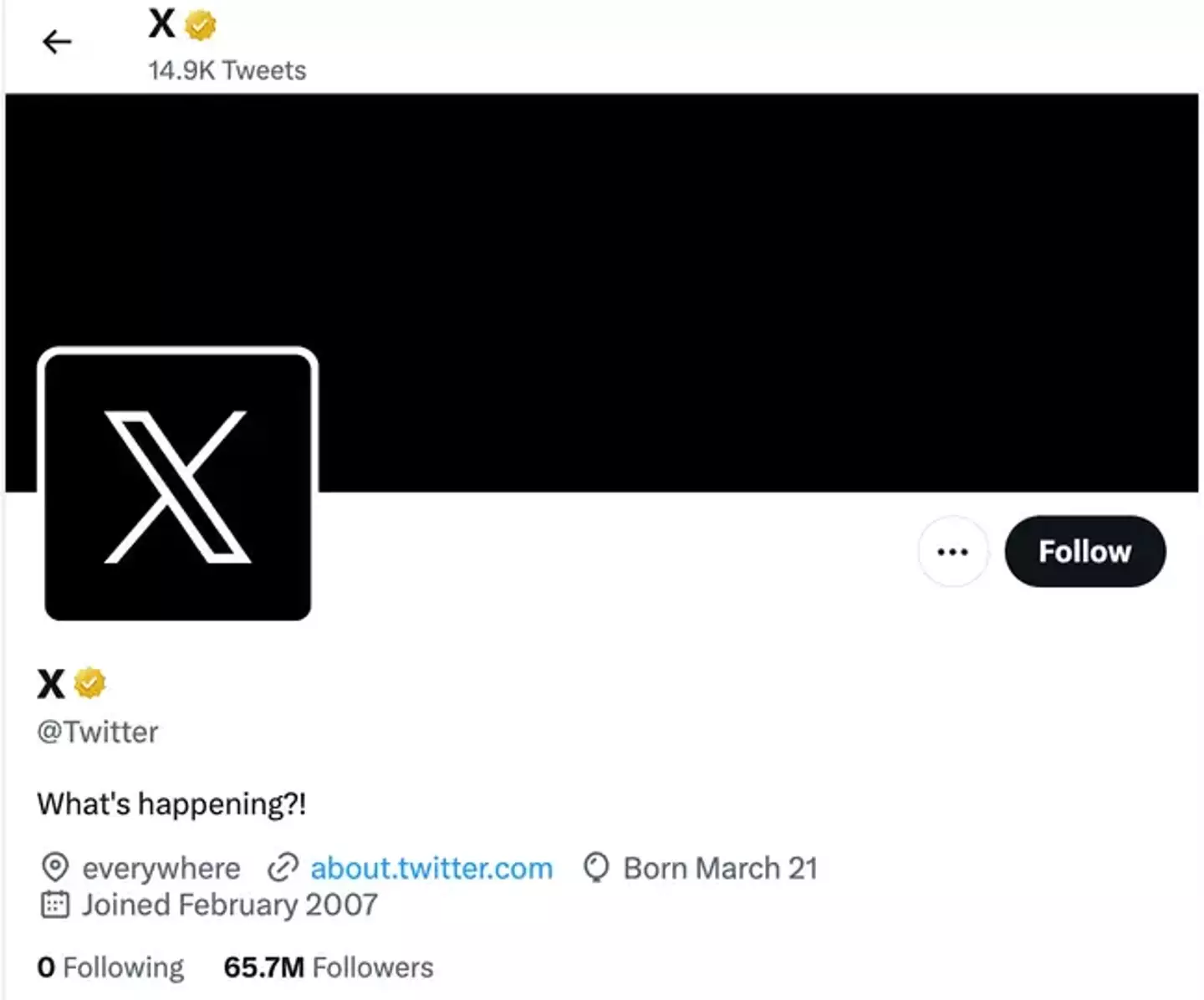 Twitter has changed its logo - saying goodbye to the bird and replacing it with a large X.