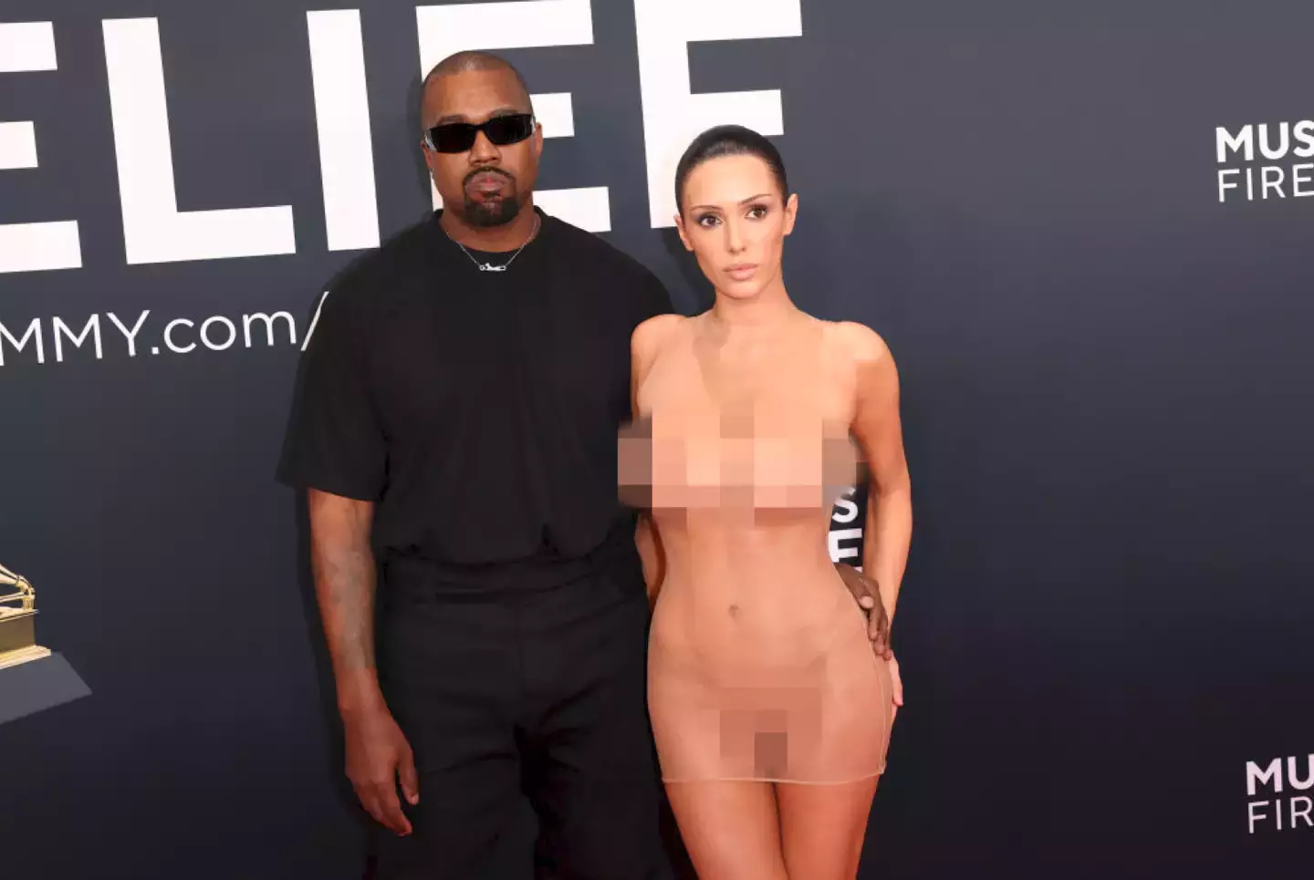 A source close to Kanye West has claimed the pair's antics were an artistic stunt (Matt Winkelmeyer/Getty Images for The Recording Academy)