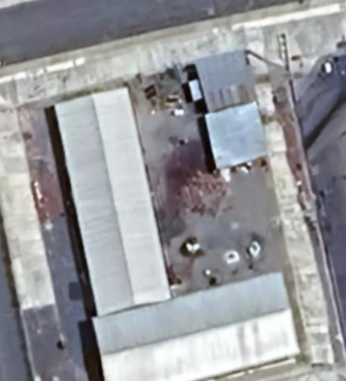People have shared their fears after witnessing the satellite images of CECOT (Google Maps)
