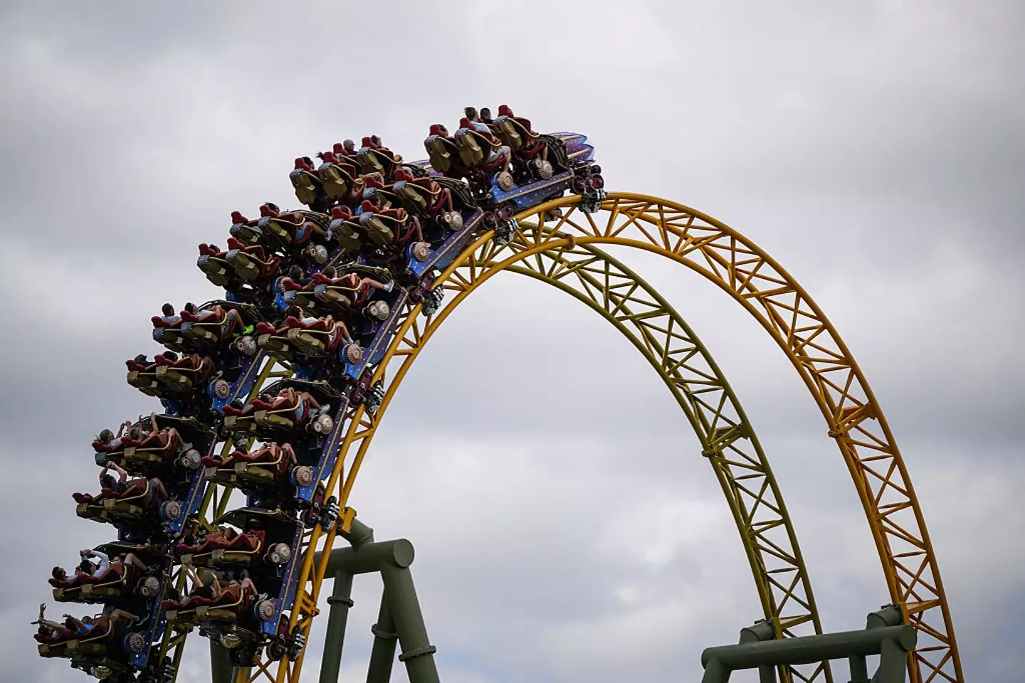 The tragic incident occurred on the Stardust Racer rollercoaster (Thomas Simonetti/Bloomberg via Getty Images)