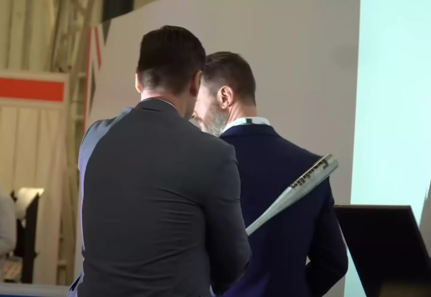 Even a baseball bat was no match for the vest (PPSS Group)