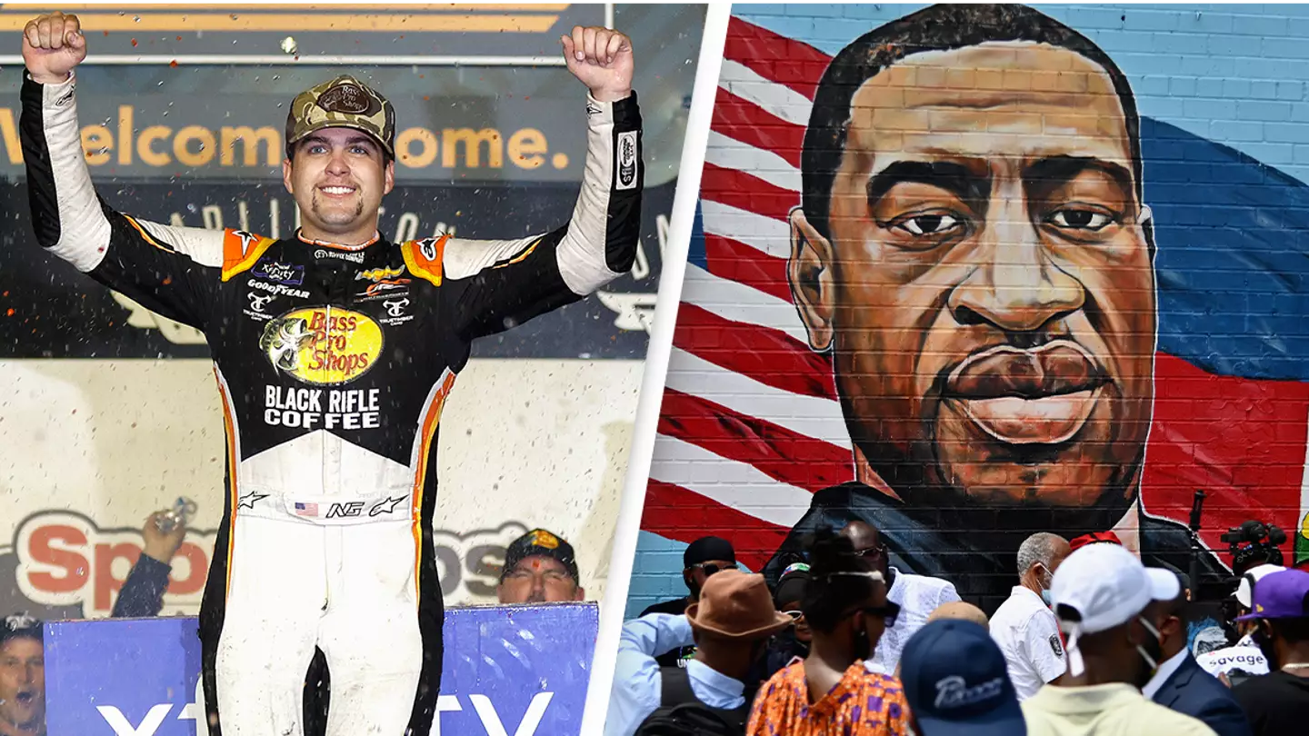 NASCAR driver suspended indefinitely for liking a meme mocking George Floyd’s death