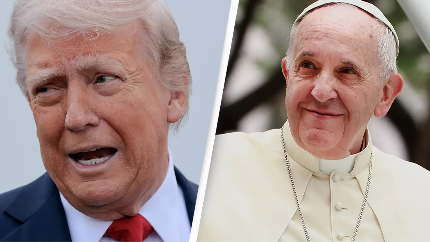 Trump reveals his 'no. 1 choice' for the next pope and it's left people very unsettled