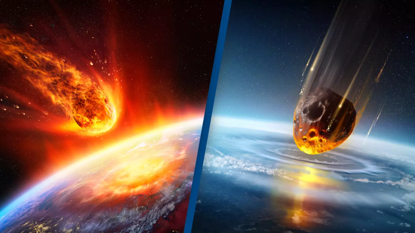 Comet hitting earth online