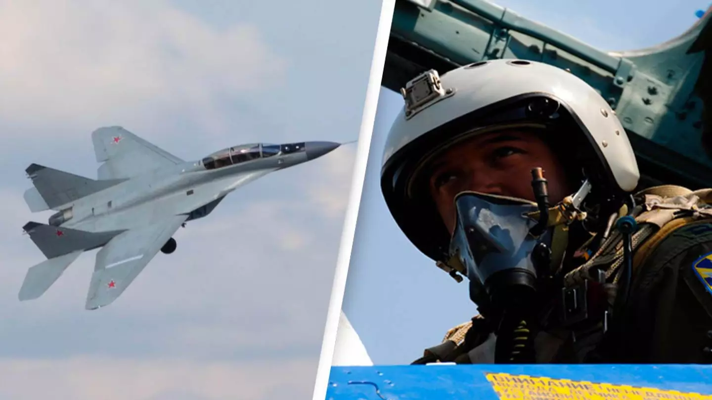 Ukraine's Top Guns Fighting Off Russian Jets Despite Being Outnumbered Five To One
