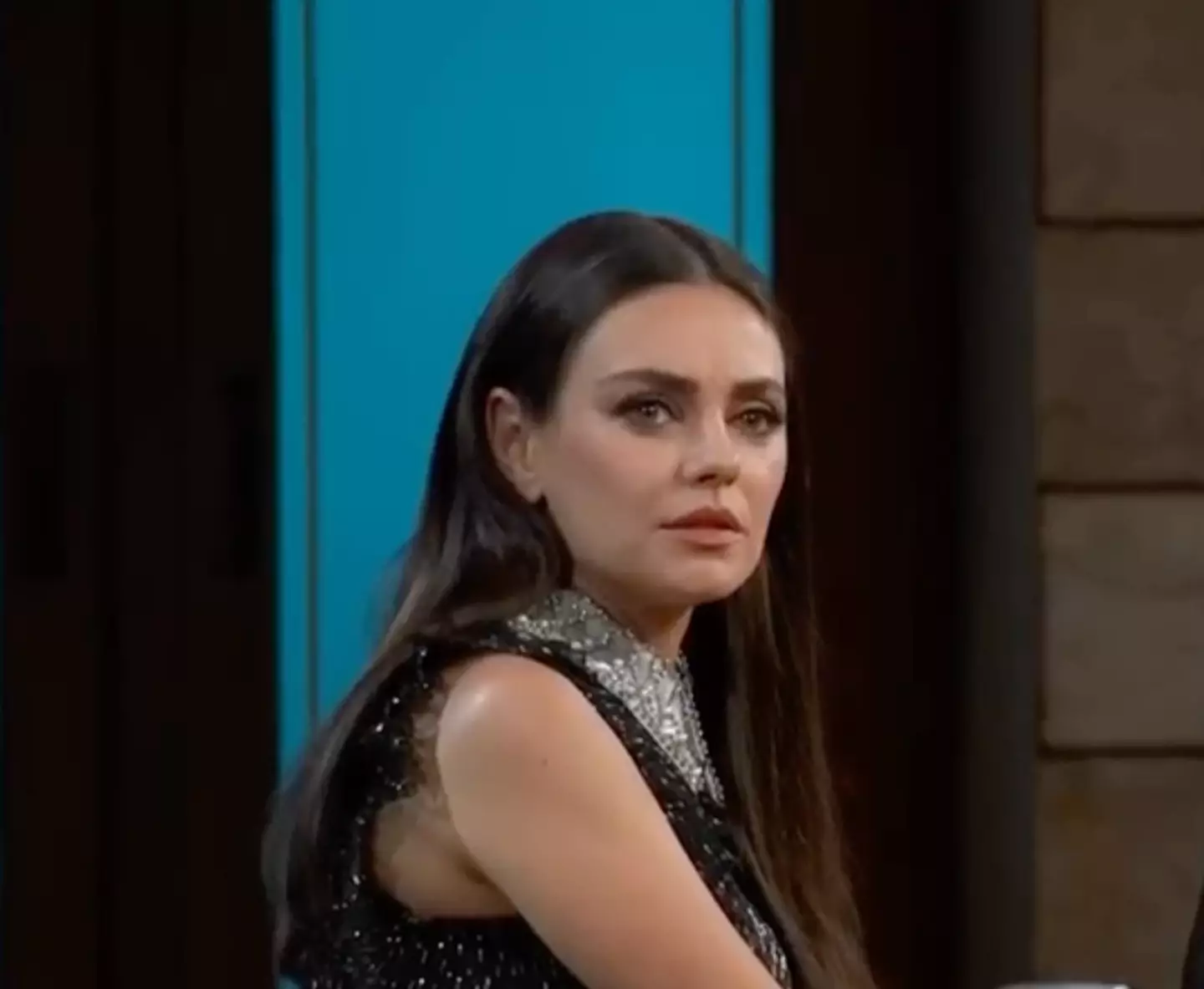 Kunis was shocked to hear the audience boo at first.