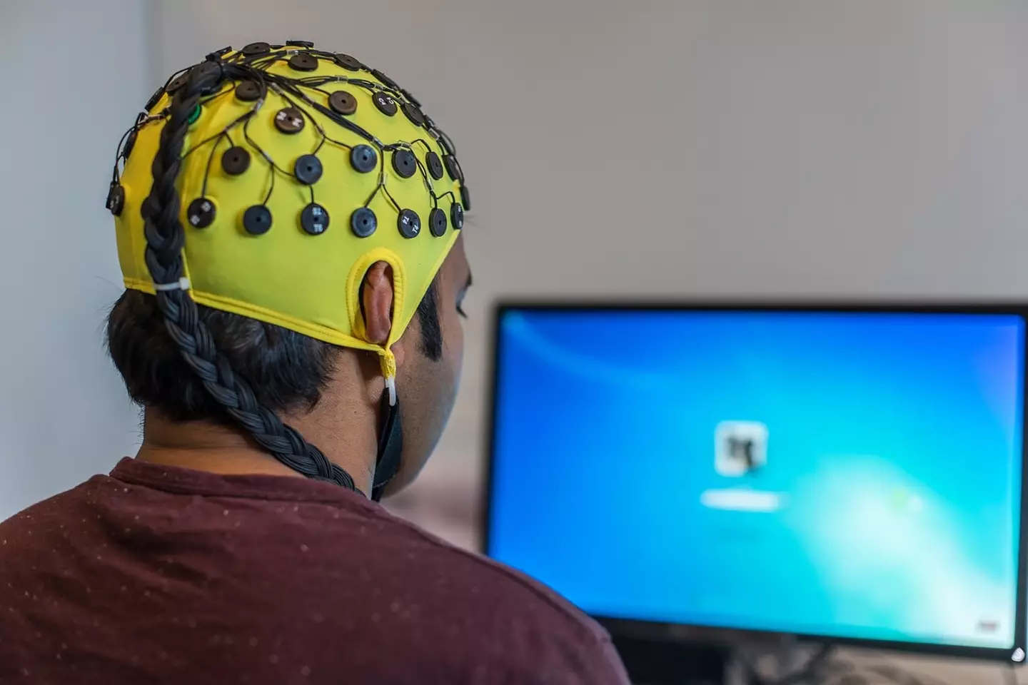 A patient was hooked up to an EEG before death which recorded his brain activity.