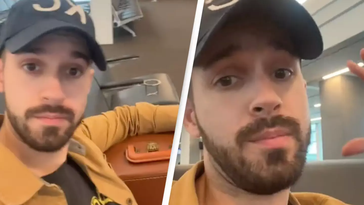 Man stopped by airport security over surprise Christmas gift his grandmother told him not to open