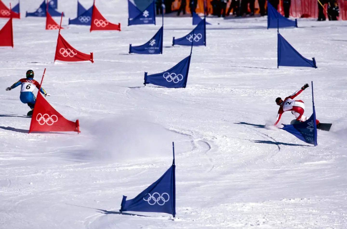 Wedding competed in the Parallel Giant Slalom event (Simon Bruty/Anychance/Getty Images)